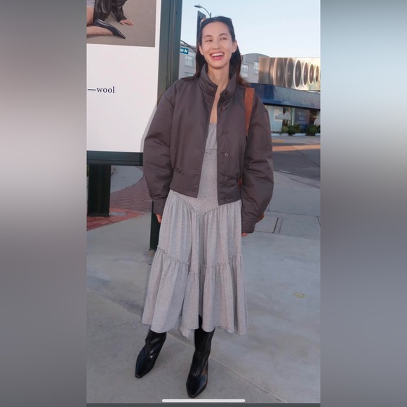 Paloma Wool Tate Crop Bomber Jacket - Picture 4 of 11